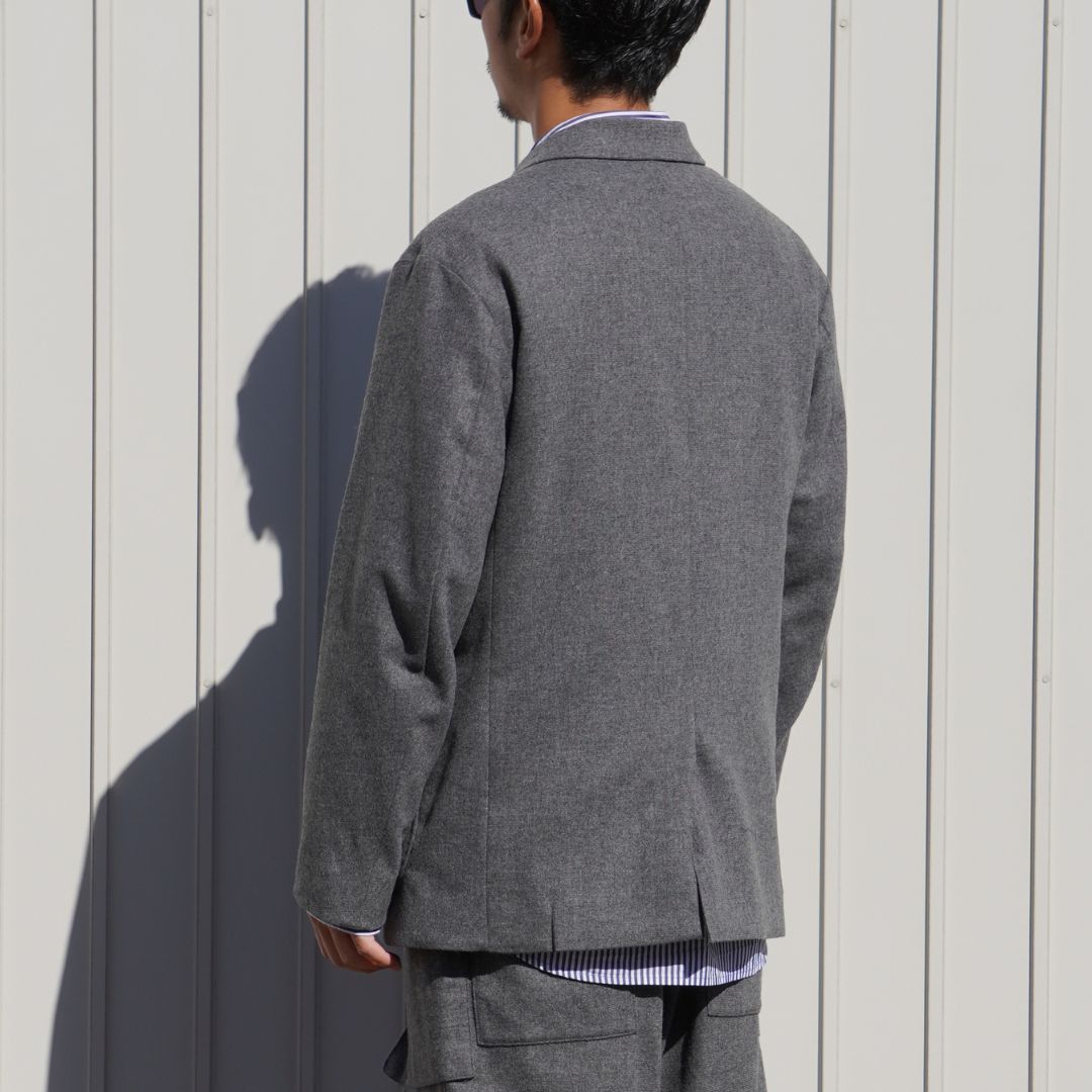 OFFICER 2B JACKET WOOL CASHMERE OXFORD