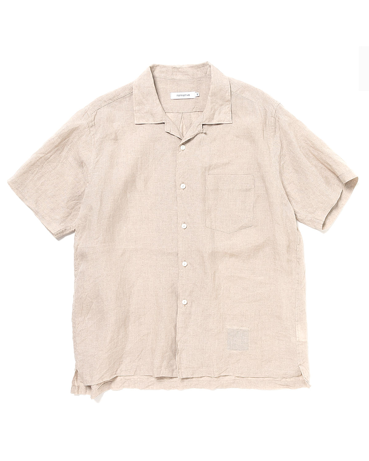 VOYAGER S/S SHIRT LINEN OXFORD