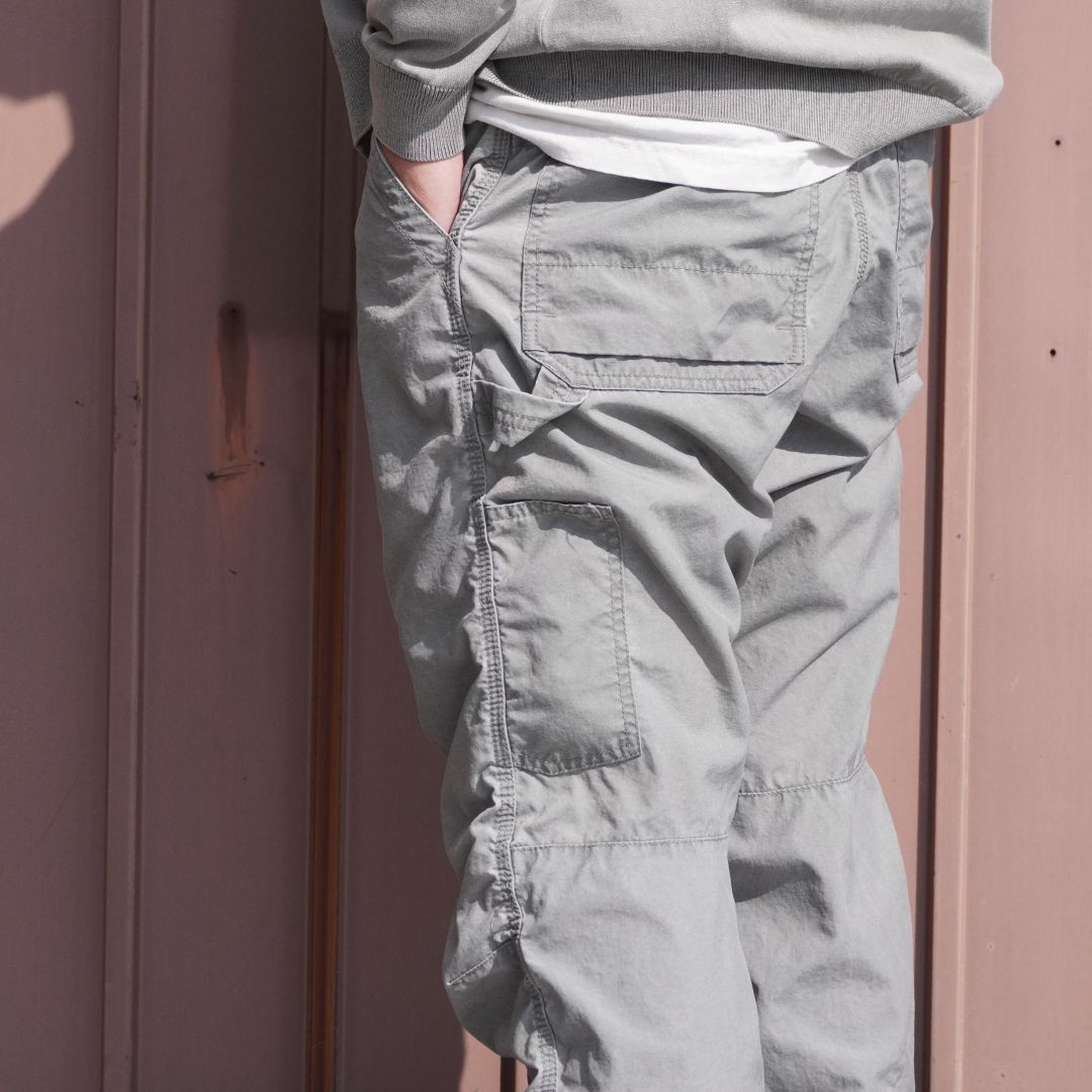 WORKER TROUSERS NYLON OXFORD PIGMENT DYE