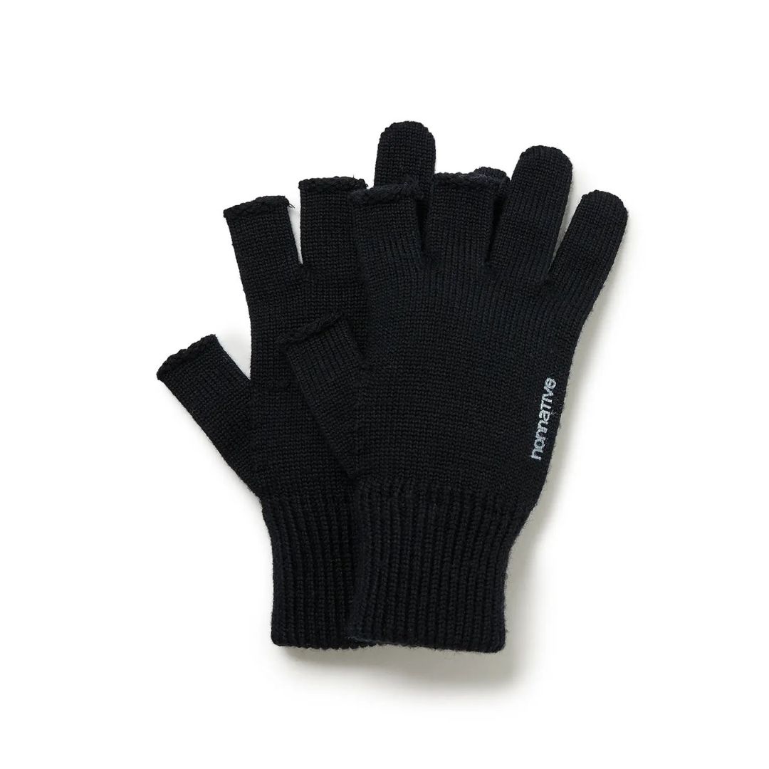 HIKER FINGERLESS GLOVES WOOL YARN