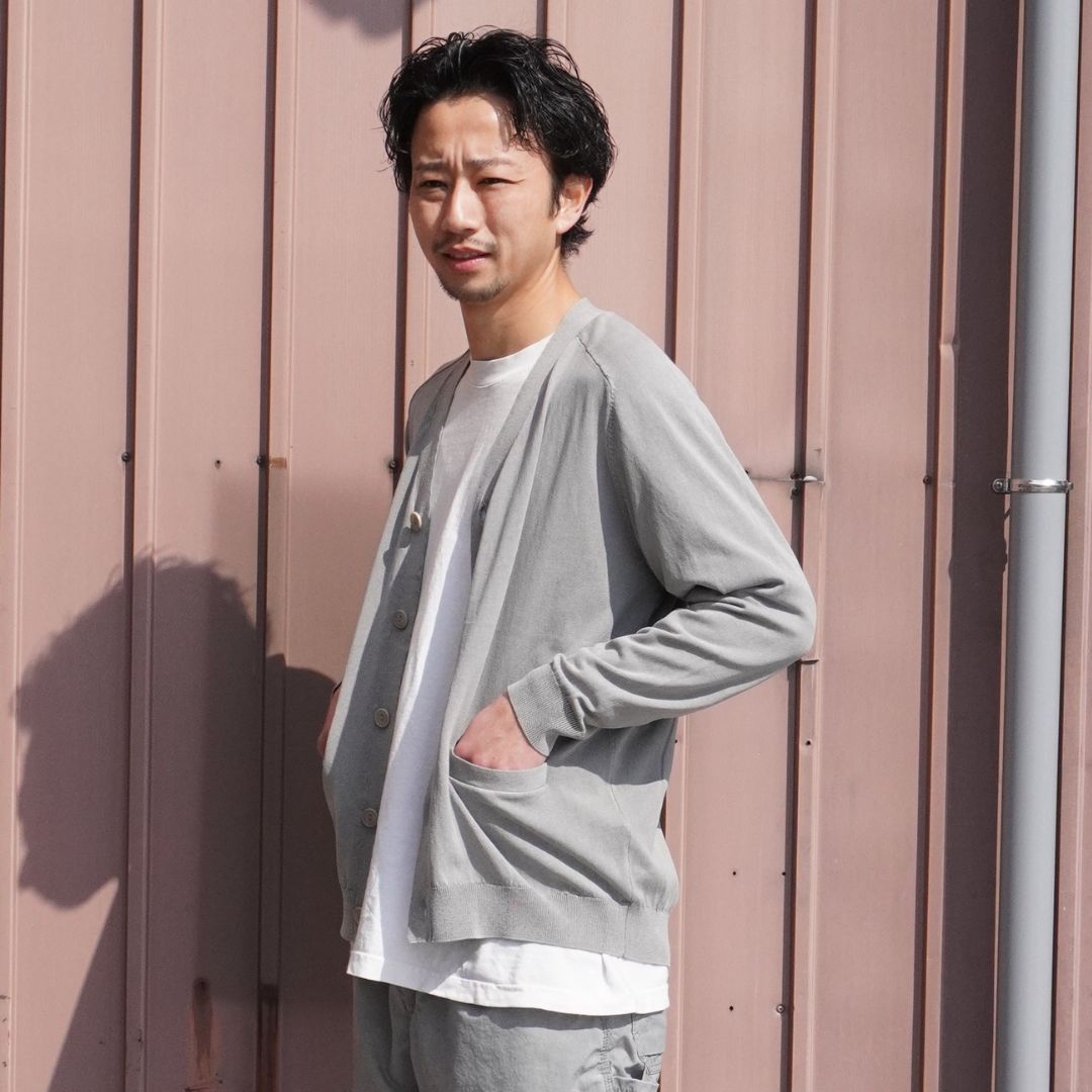 DWELLER CARDIGAN COTTON YARN