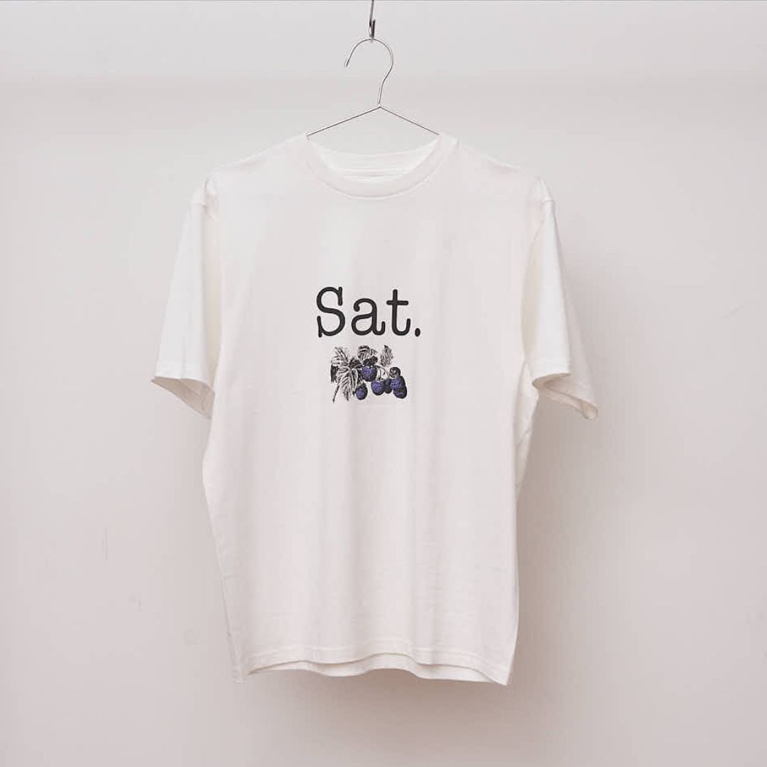ONE WEEK S/S Tee (Sat.) | TODAY edition | A(e)_STORE