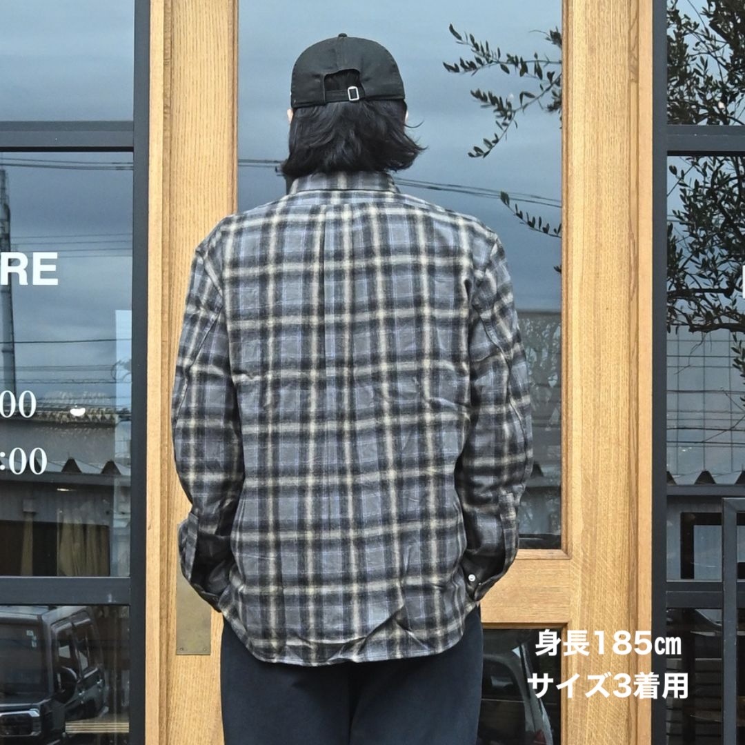 トップス NONNATIVE WORKER SHIRT COTTON TWILLCHECK NONNATIVE WORKER SHIRT COTTON TWILLCHECK
