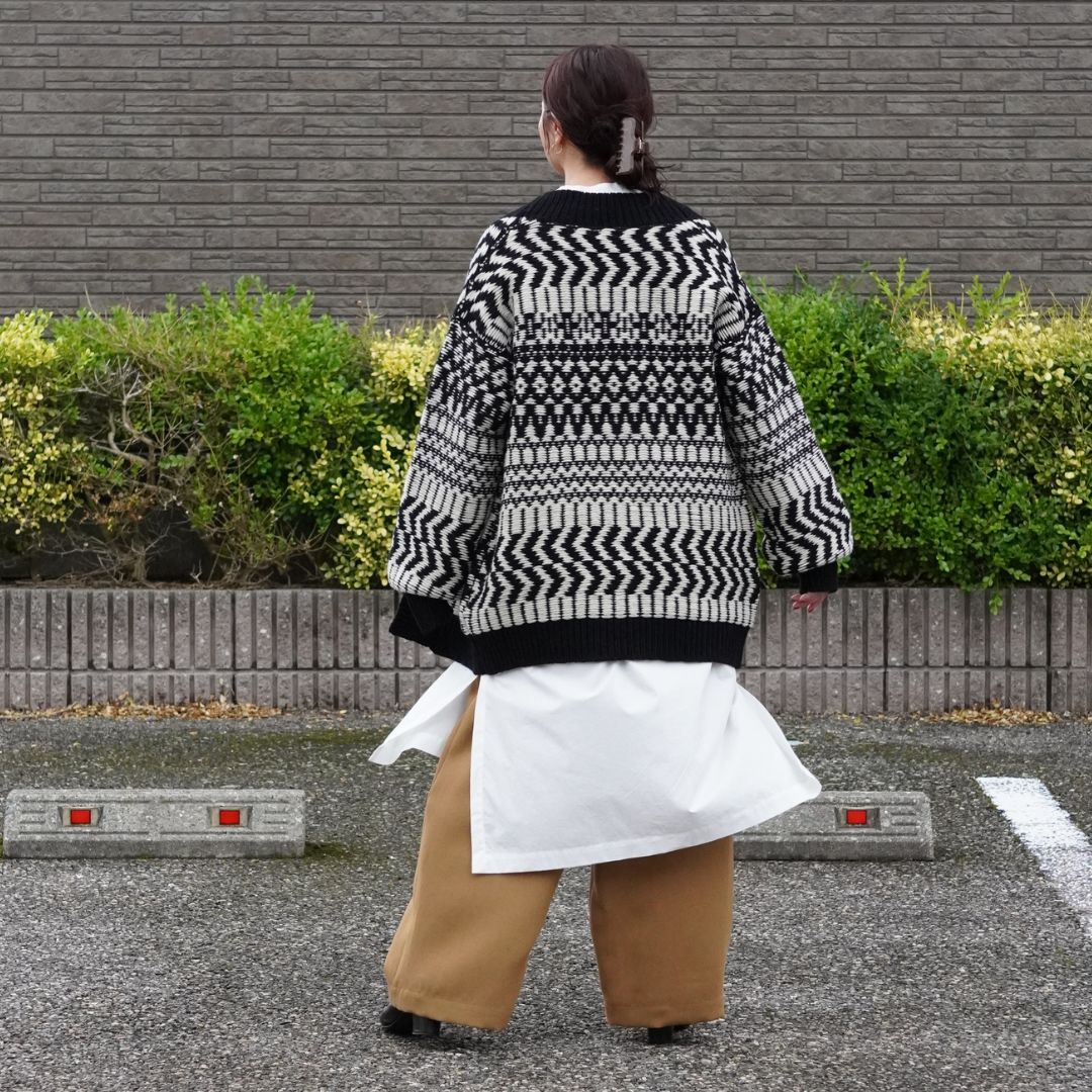 WONDER FULL LIFE / KNIT #10 / BLACK