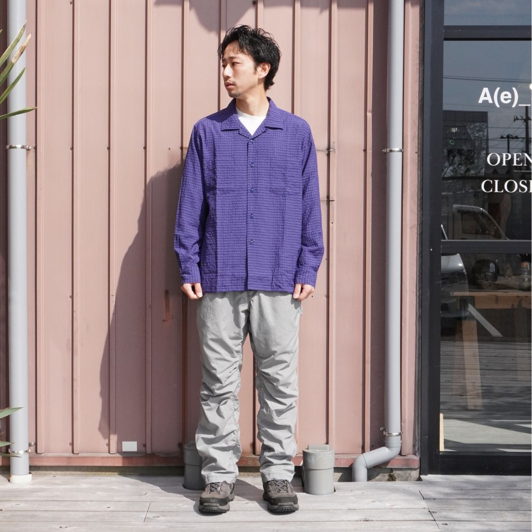 VOYAGER L/S SHIRT R/P/N DOBBY CHECK