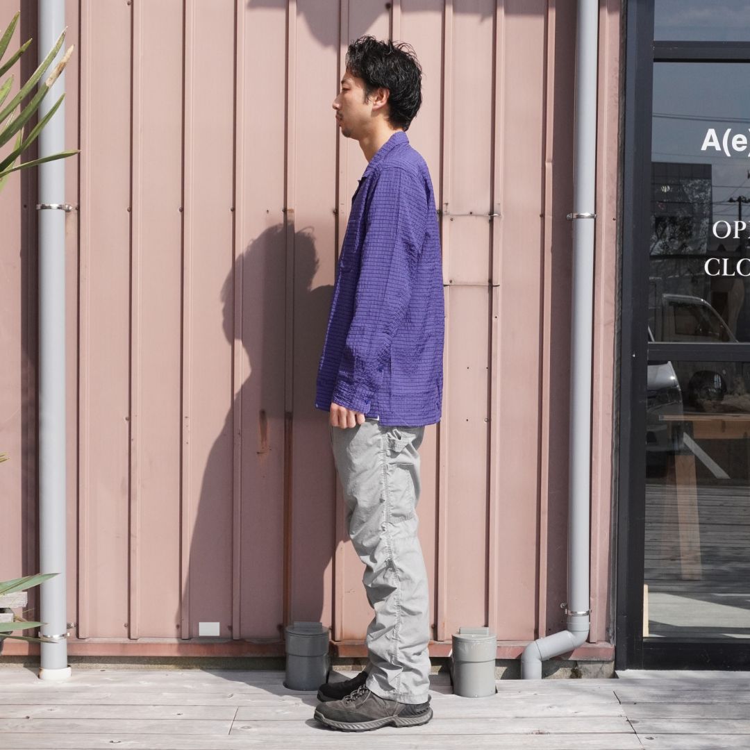 VOYAGER L/S SHIRT R/P/N DOBBY CHECK