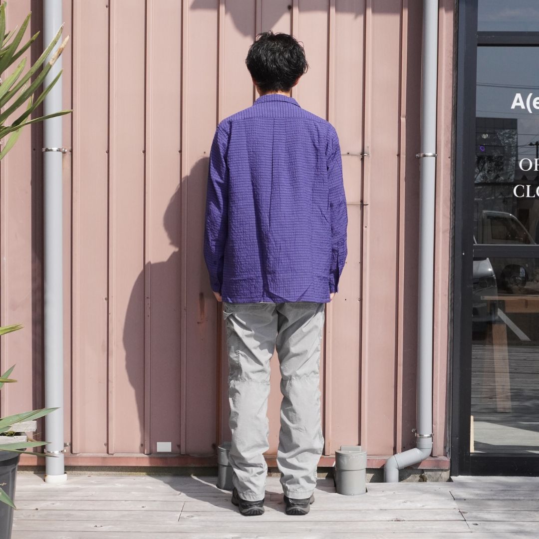 VOYAGER L/S SHIRT R/P/N DOBBY CHECK