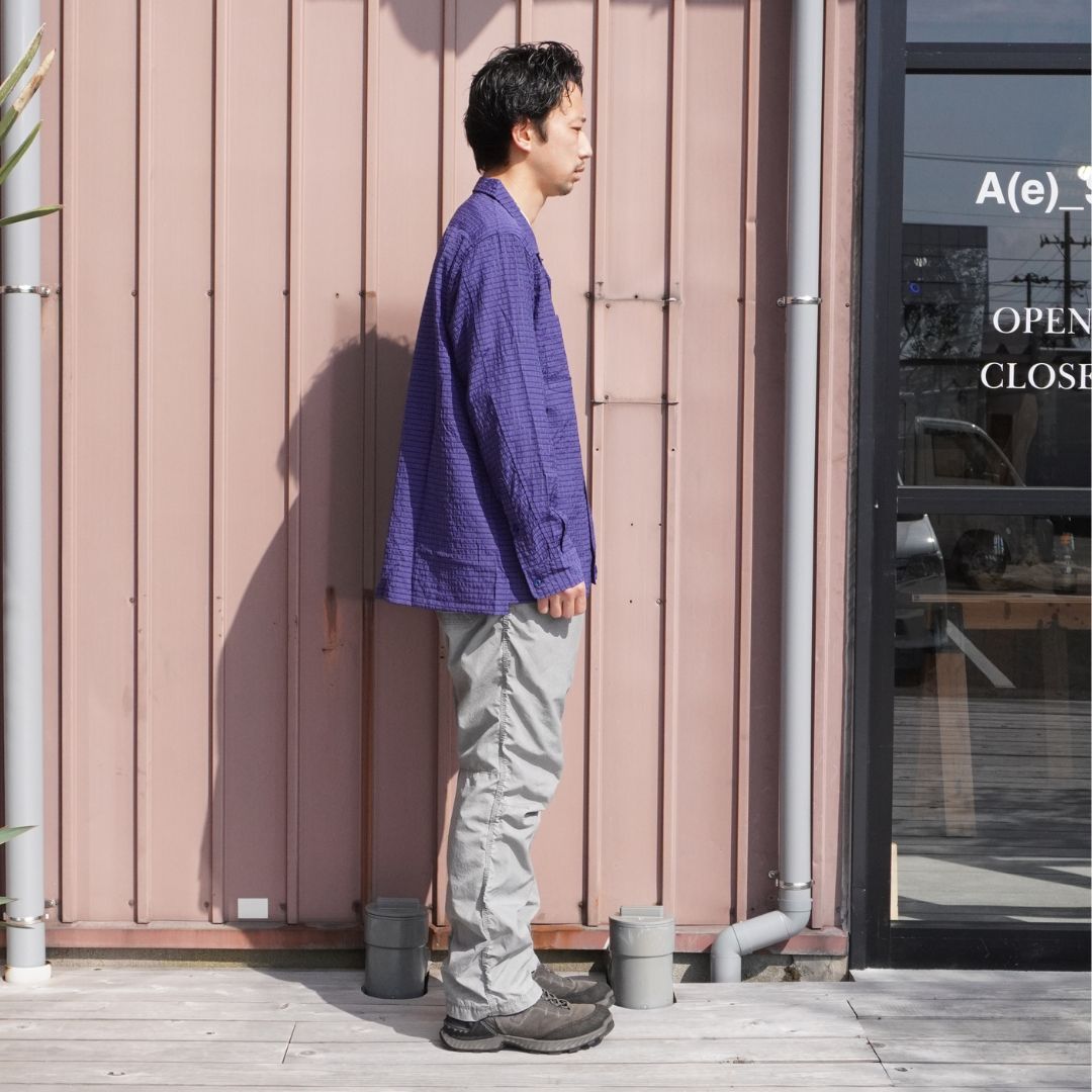 VOYAGER L/S SHIRT R/P/N DOBBY CHECK