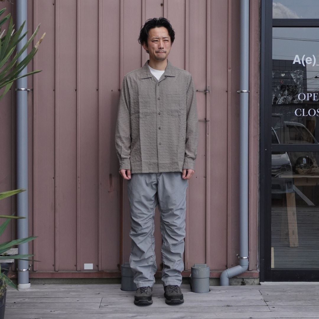 VOYAGER L/S SHIRT R/P/N DOBBY CHECK