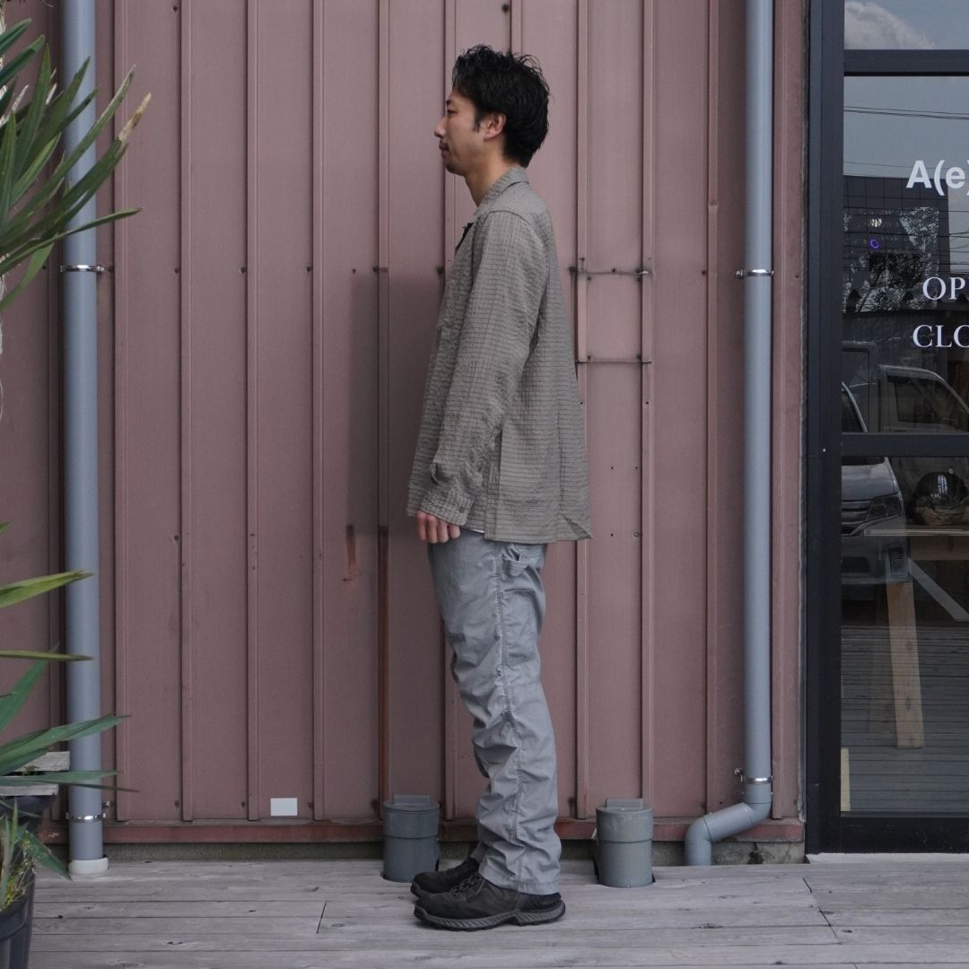 VOYAGER L/S SHIRT R/P/N DOBBY CHECK