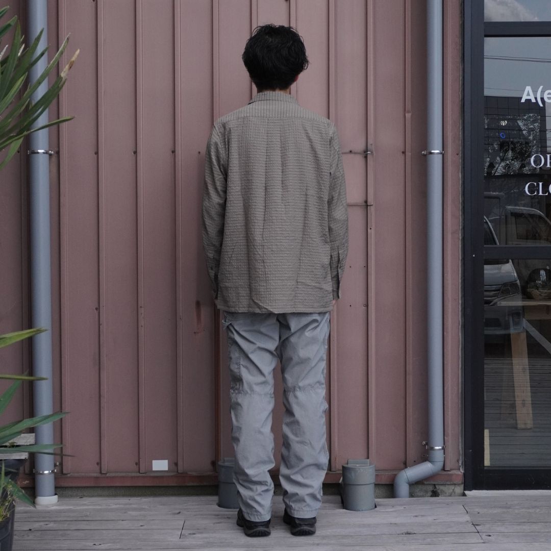 VOYAGER L/S SHIRT R/P/N DOBBY CHECK