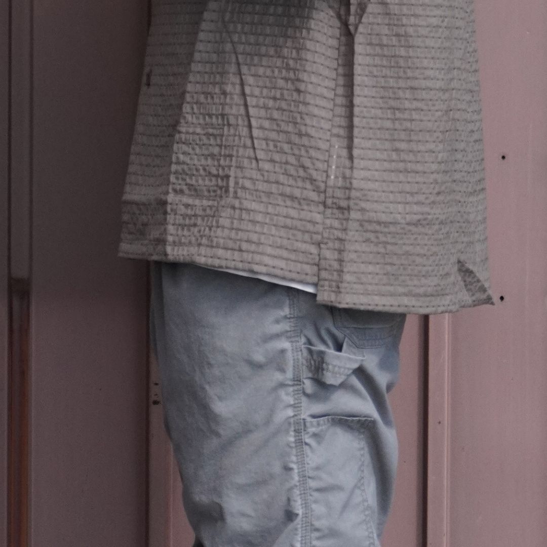 VOYAGER L/S SHIRT R/P/N DOBBY CHECK