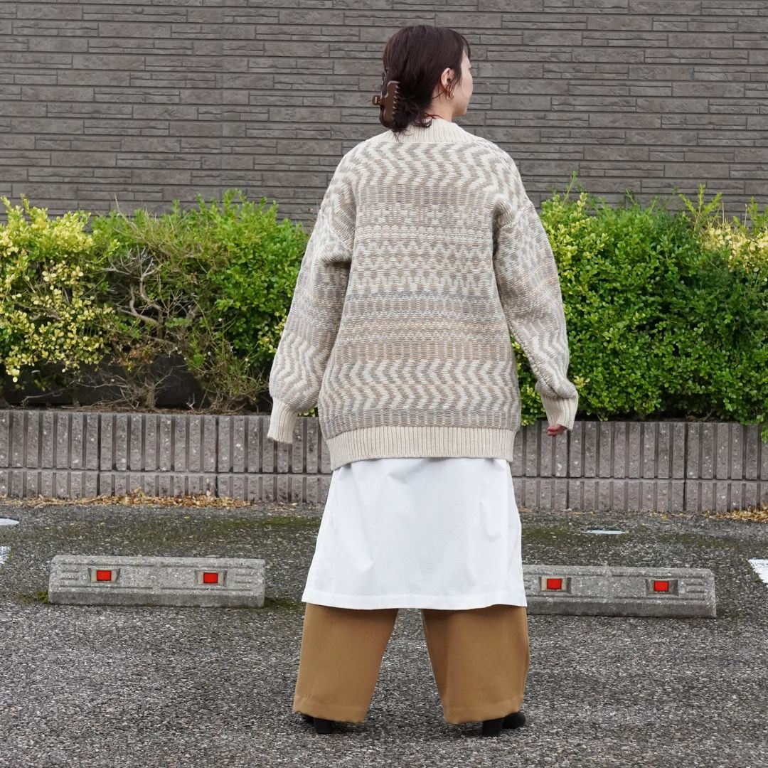 WONDER FULL LIFE / KNIT #10 / BEIGE