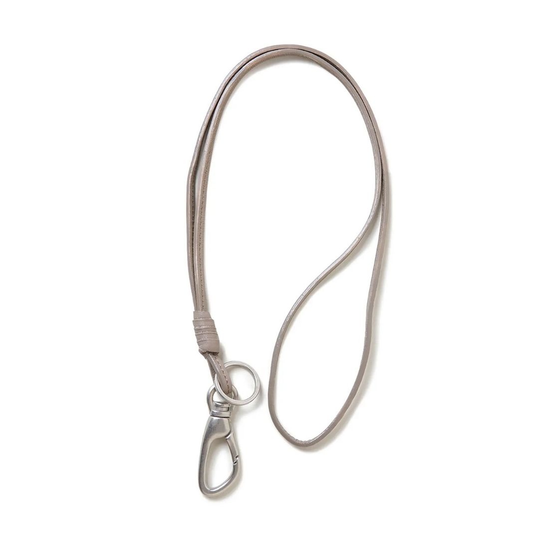 DWELLER KEY RING WITH LEATHER CORD