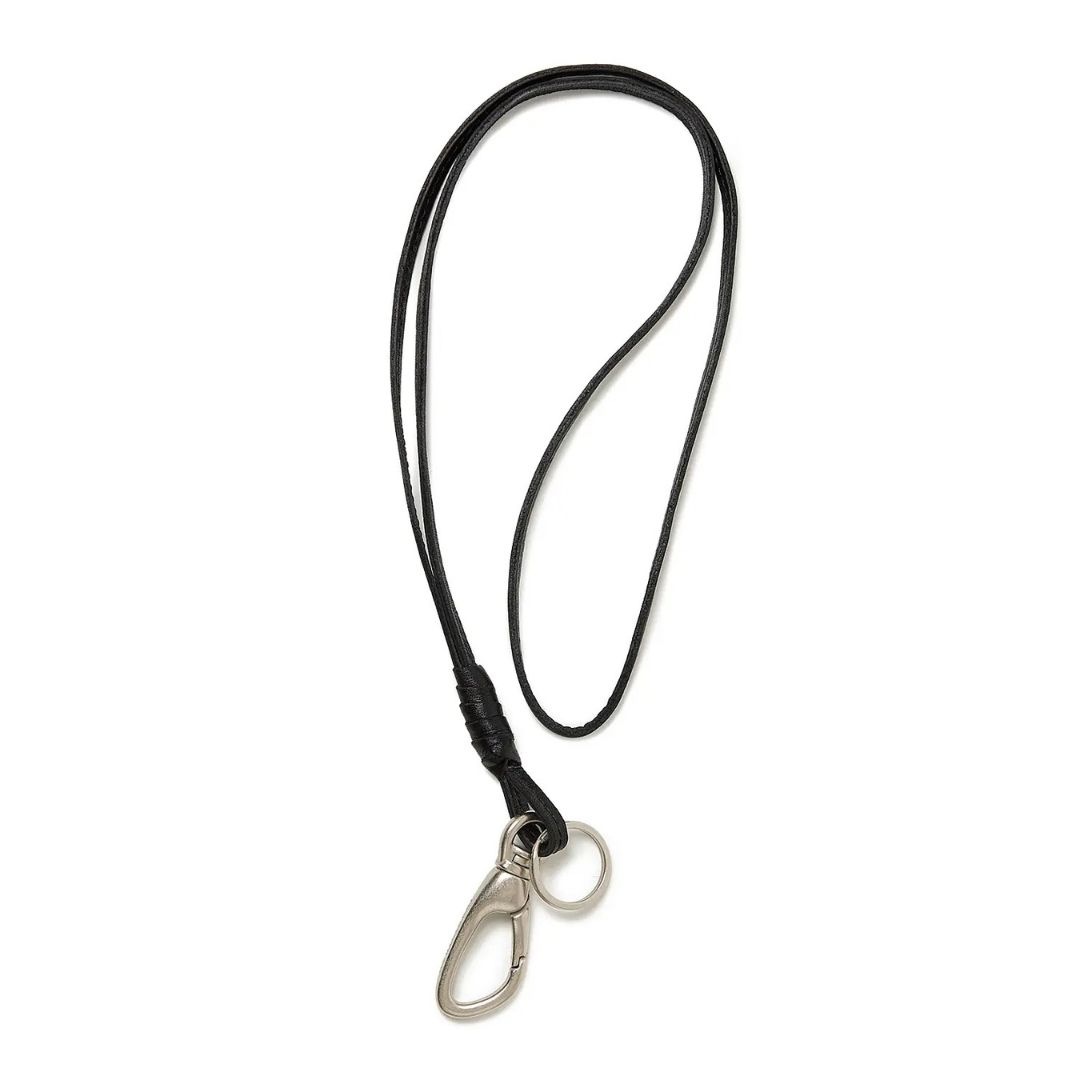 DWELLER KEY RING WITH LEATHER CORD
