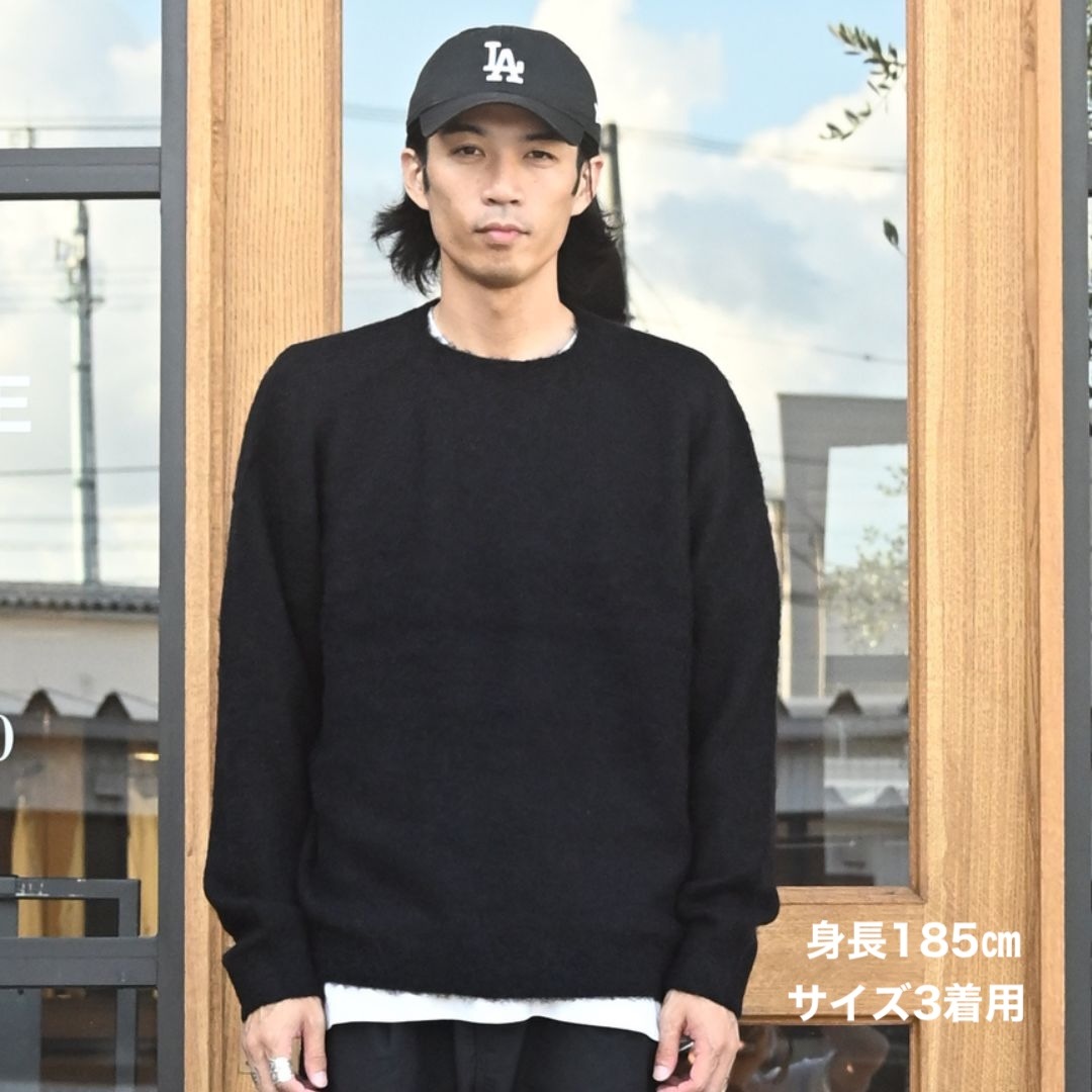 DWELLER PULLOVER SWEATER KID MOHAIR/W/N/P YARN