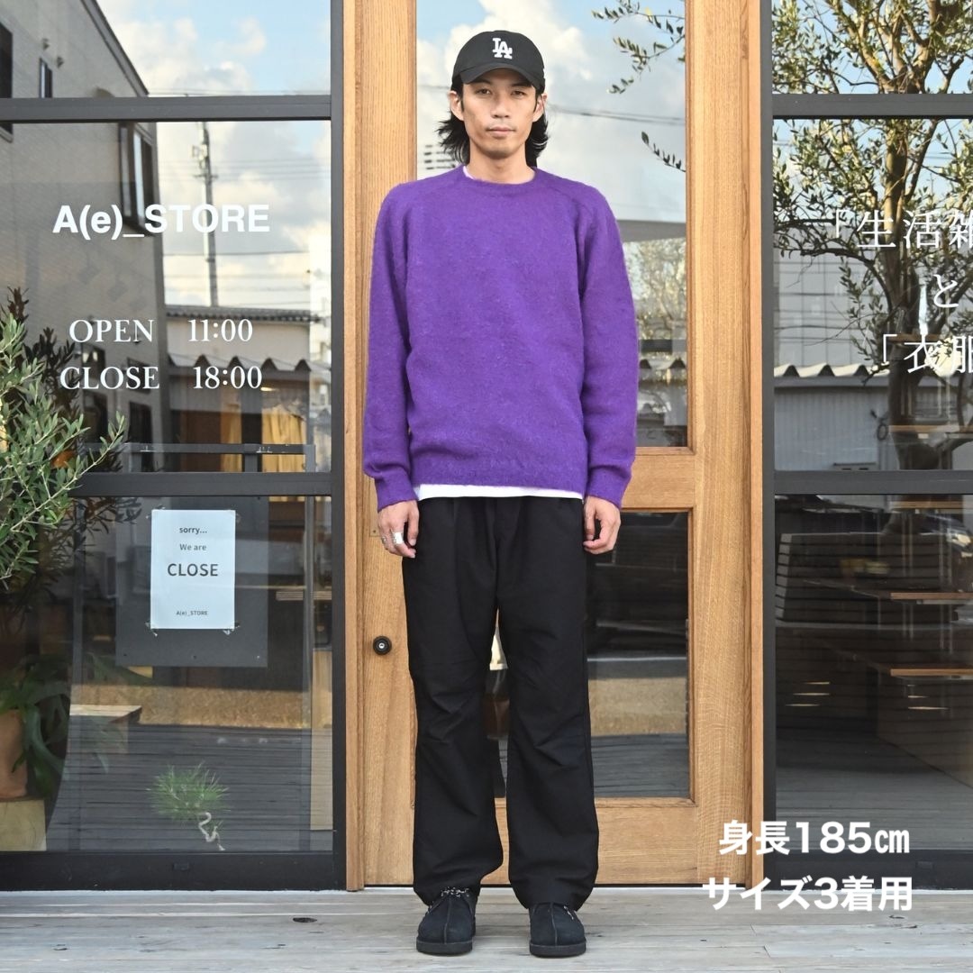 DWELLER PULLOVER SWEATER KID MOHAIR/W/N/P YARN