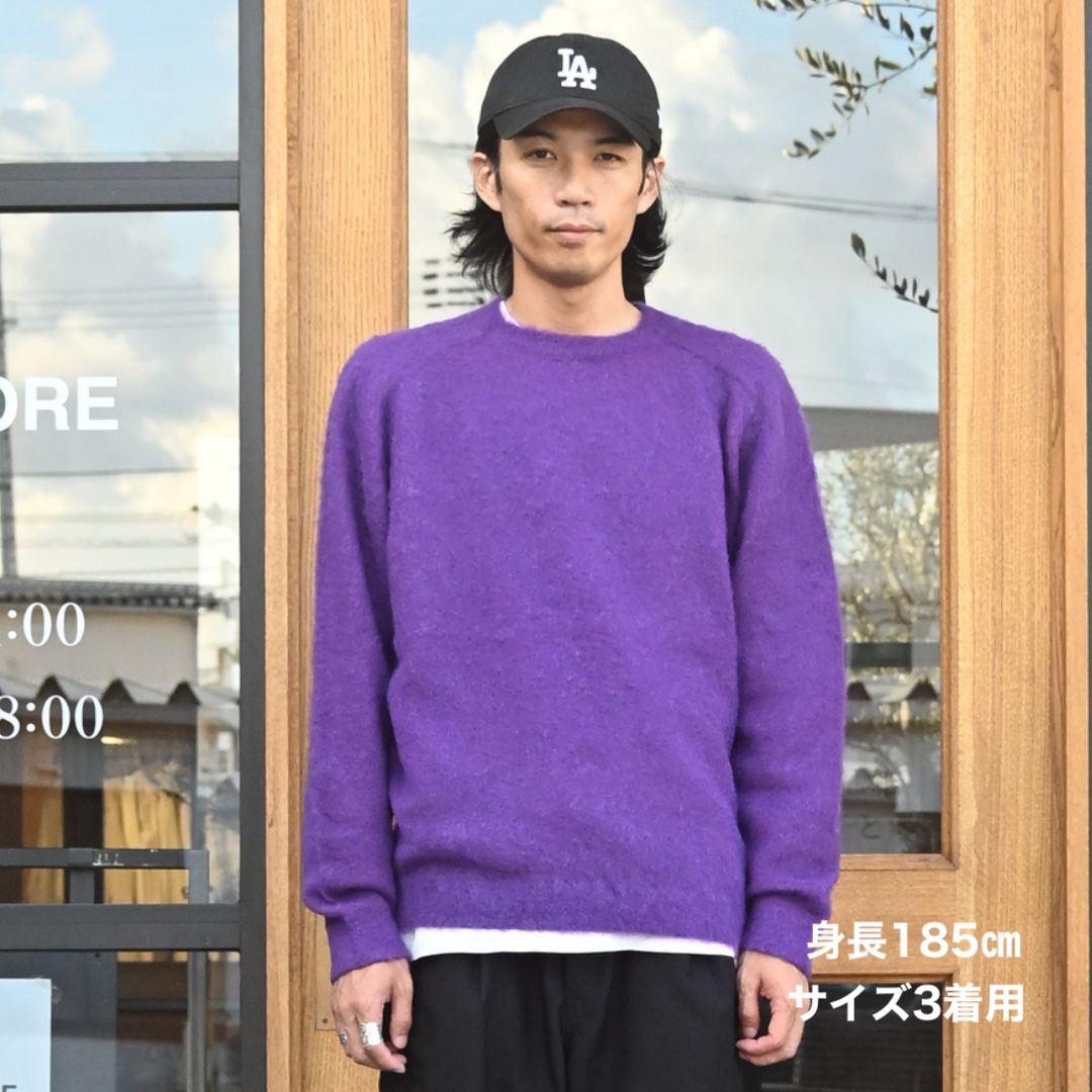 DWELLER PULLOVER SWEATER KID MOHAIR/W/N/P YARN | nonnative | A(e)_