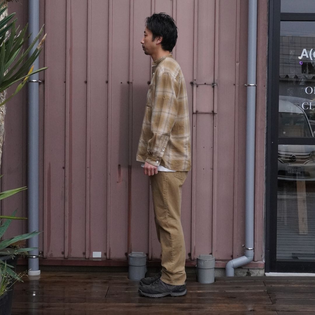 DWELLER 5P JEANS TP COTTON CORD SULFUR DYE | nonnative | A(e)_STORE