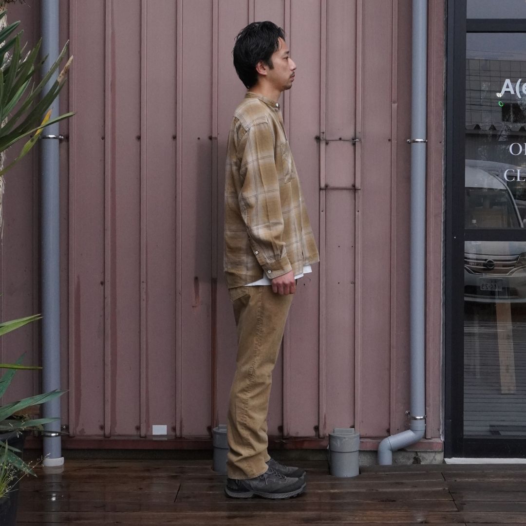 DWELLER 5P JEANS TP COTTON CORD SULFUR DYE | nonnative | A(e)_STORE