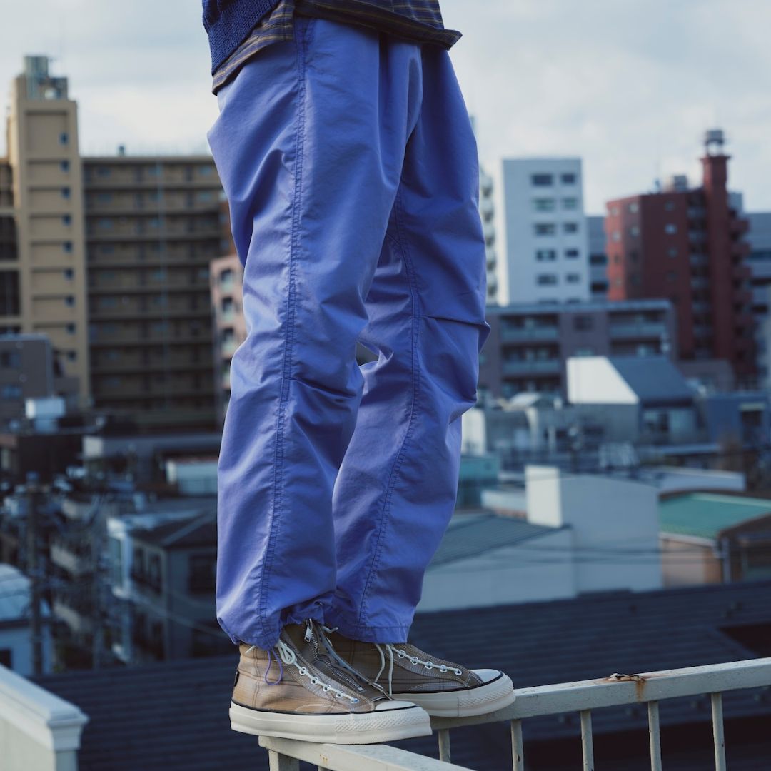 nonnative WALKER EASY PANTS NYLON 紺 Gramicci & nonnative WALKER ST EASY PANTS C/N GABARDINE PIGMENT