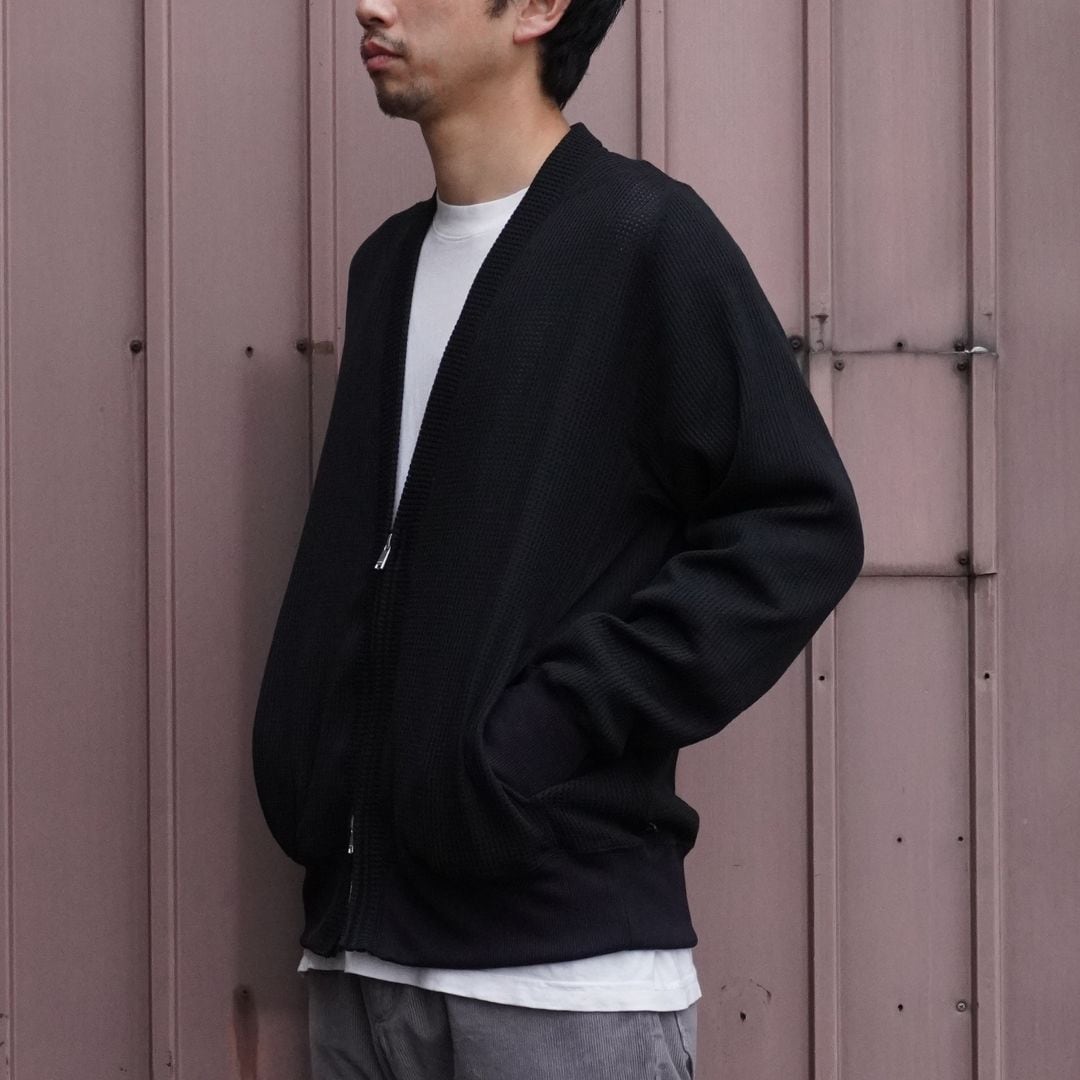 HIKER ZIP CARDIGAN POLY MESH POLARTEC?? POWER DRY | nonnative | A