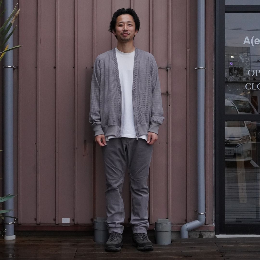 HIKER ZIP CARDIGAN POLY MESH POLARTEC?? POWER DRY | nonnative | A