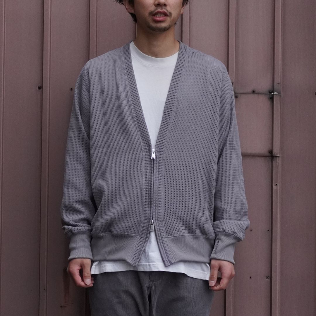 HIKER ZIP CARDIGAN POLY MESH POLARTEC?? POWER DRY | nonnative | A