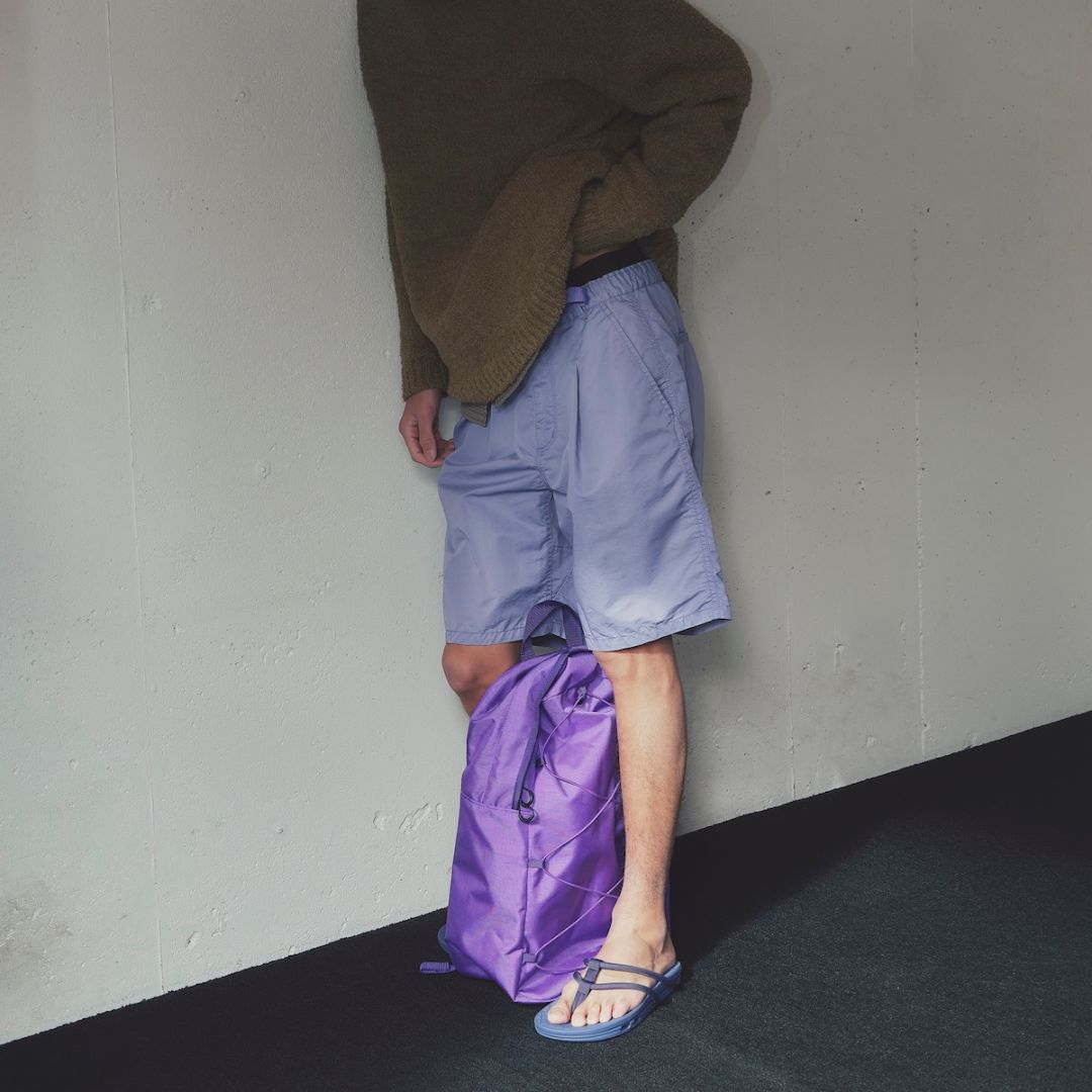 Gramicci & nonnative WALKER EASY SHORTS C/N GABARDINE PIGMENT DYE
