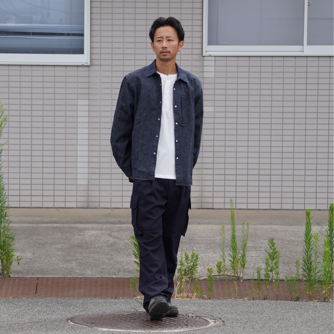 RANCHER L/S SHIRT COTTON 11oz DENIM OW