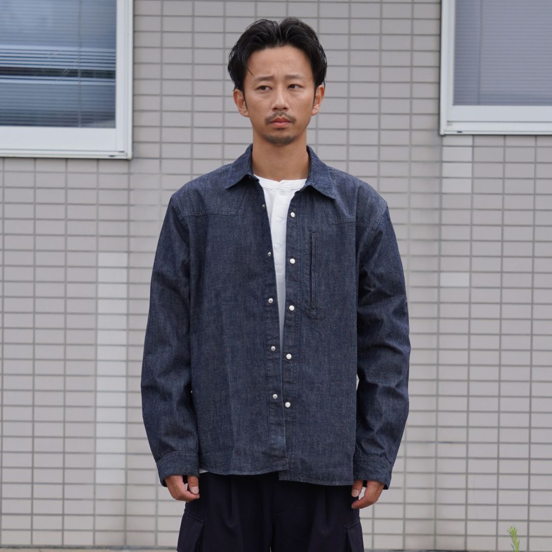 RANCHER L/S SHIRT COTTON 11oz DENIM OW