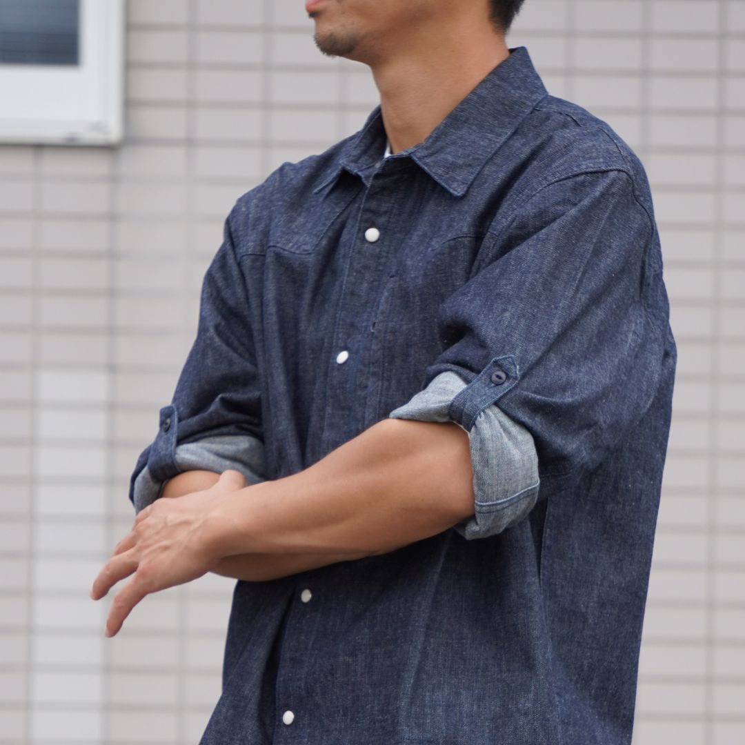 RANCHER L/S SHIRT COTTON 11oz DENIM OW