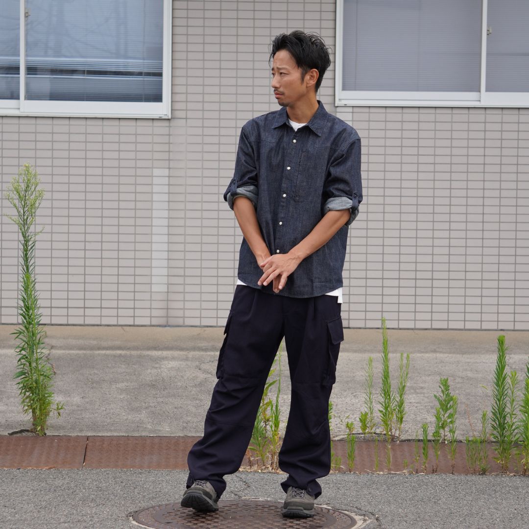 RANCHER L/S SHIRT COTTON 11oz DENIM OW