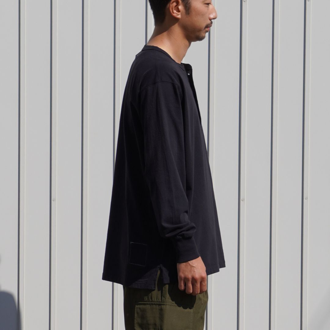 トップス iasof cotton henry neck TROOPER L/S HENRY NECK TEE COTTON JERSEY | nonnative | A(e)_STORE