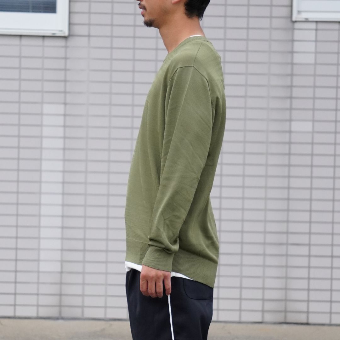 OFFICER CREW SWEATER RAYON NYLON YARN