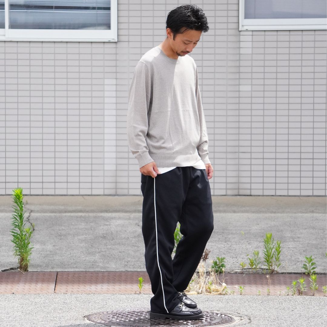OFFICER CREW SWEATER RAYON NYLON YARN