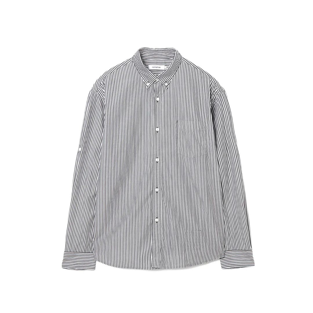 OFFICER B.D. L/S SHIRT COTTON LONDON STRIPE | nonnative | A(e)_STORE