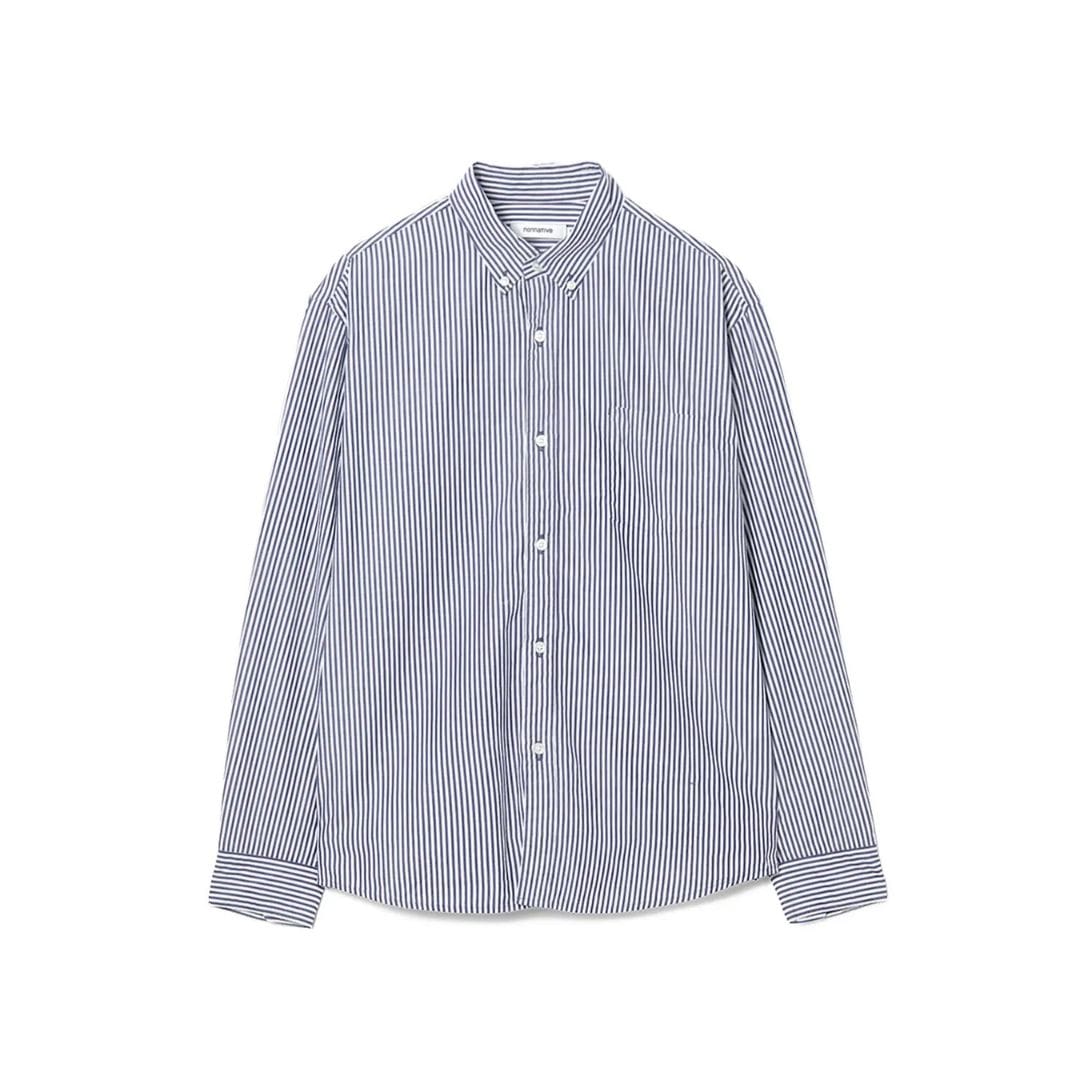 nonnative OFFICER L/S SHIRT ストライプシャツ OFFICER B.D. L/S SHIRT COTTON LONDON STRIPE | nonnative | A(e)_STORE