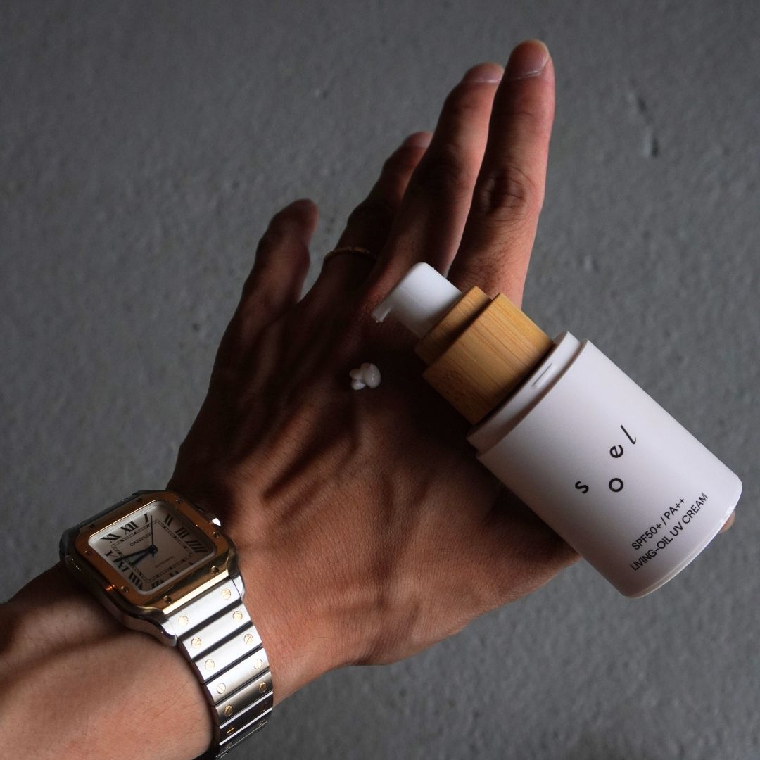 LIVING-OIL UVCREAM 日焼け止めクリーム<SPF50+・PA++30g>