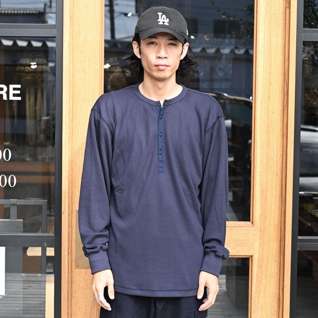 DWELLER L/S HENRY NECK TEE POLARTEC THERMAL PRO