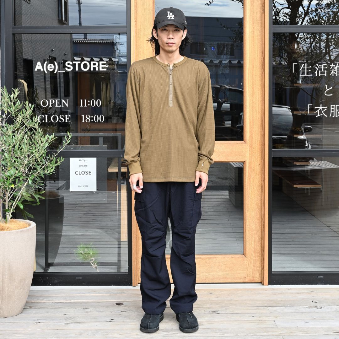 DWELLER L/S HENRY NECK TEE POLARTEC THERMAL PRO