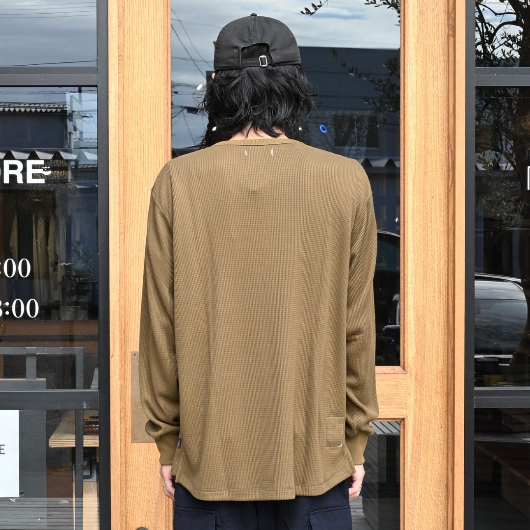 DWELLER L/S HENRY NECK TEE POLARTEC THERMAL PRO