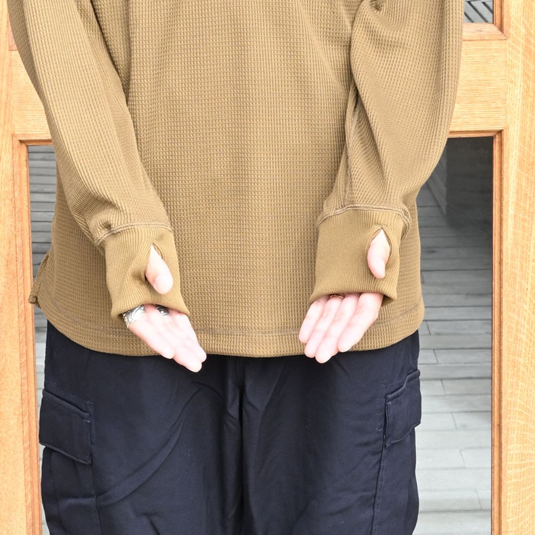 DWELLER L/S HENRY NECK TEE POLARTEC THERMAL PRO