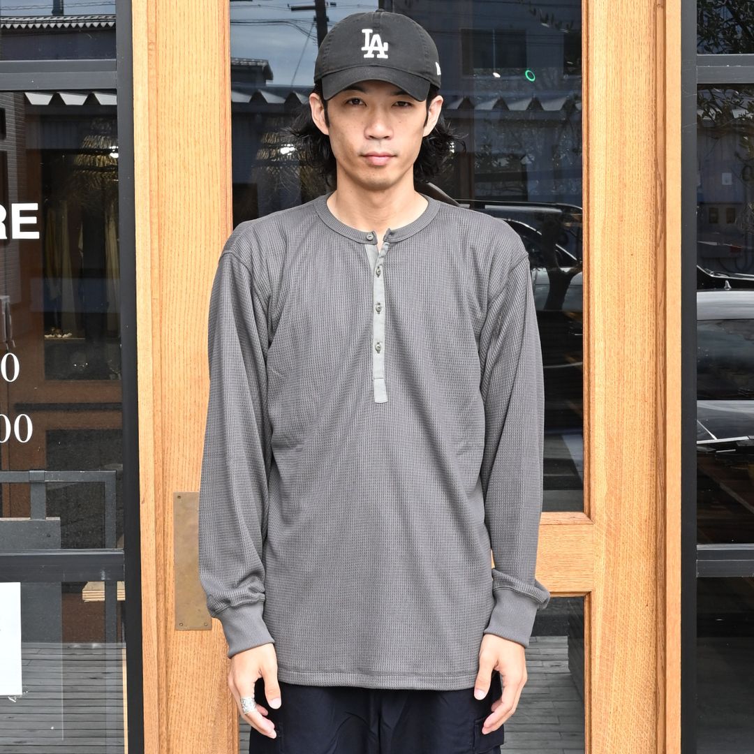 DWELLER L/S HENRY NECK TEE POLARTEC THERMAL PRO