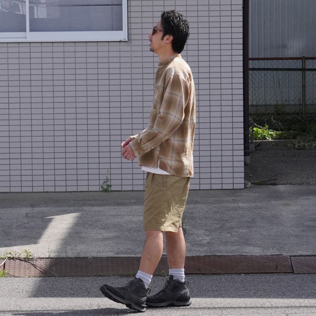OFFICER CHINO SHORTS COTTON TWILL PIGMENT DYE | nonnative | A(e)_STORE