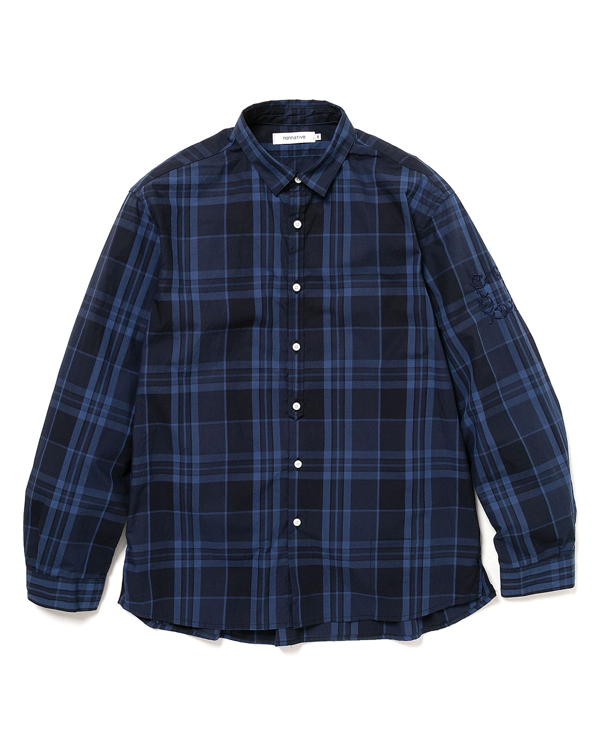STRANGER L/S SHIRT COTTON MADRAS CHECK | nonnative | A(e)_STORE
