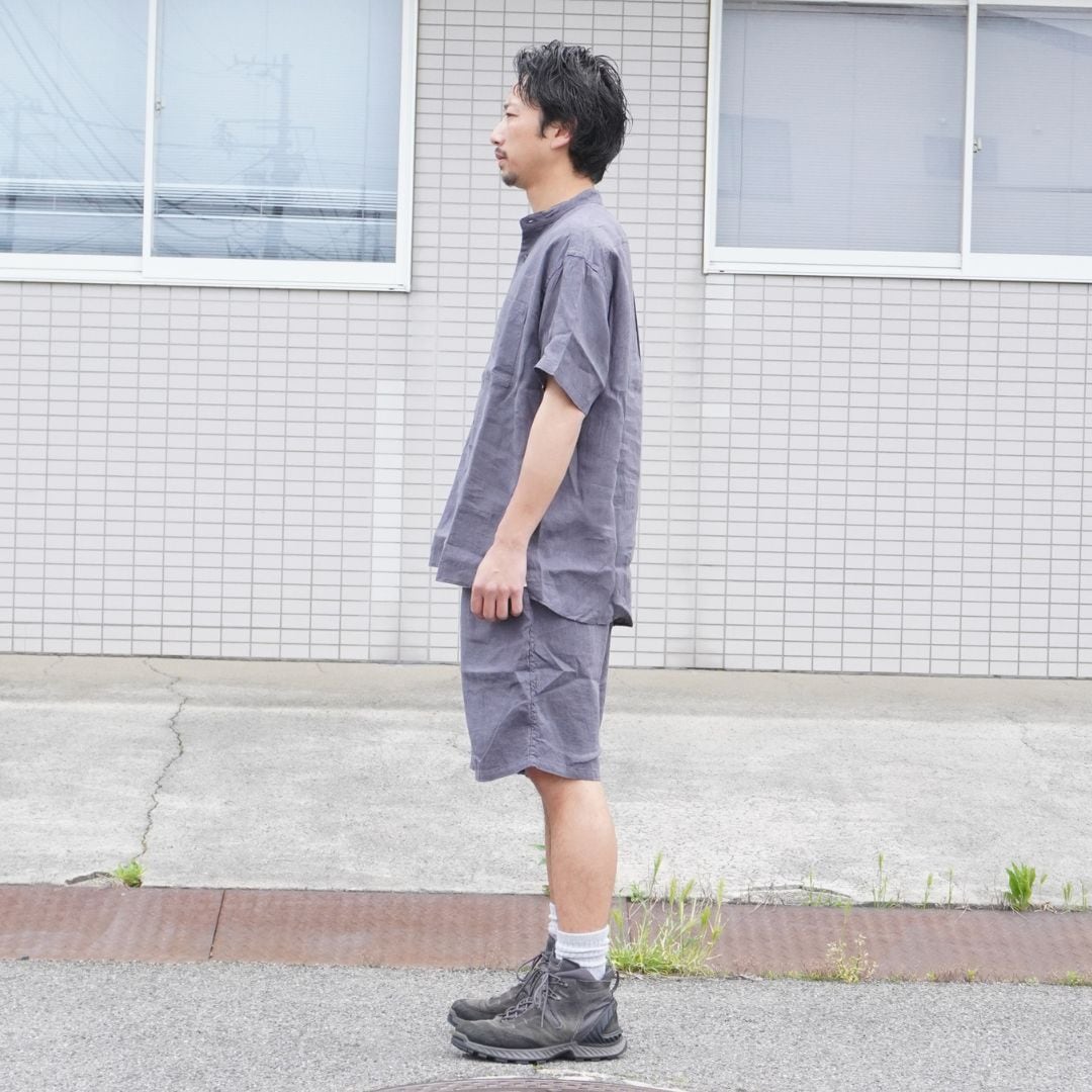 DWELLER EASY SHORTS LINEN CANVAS | nonnative | A(e)_STORE