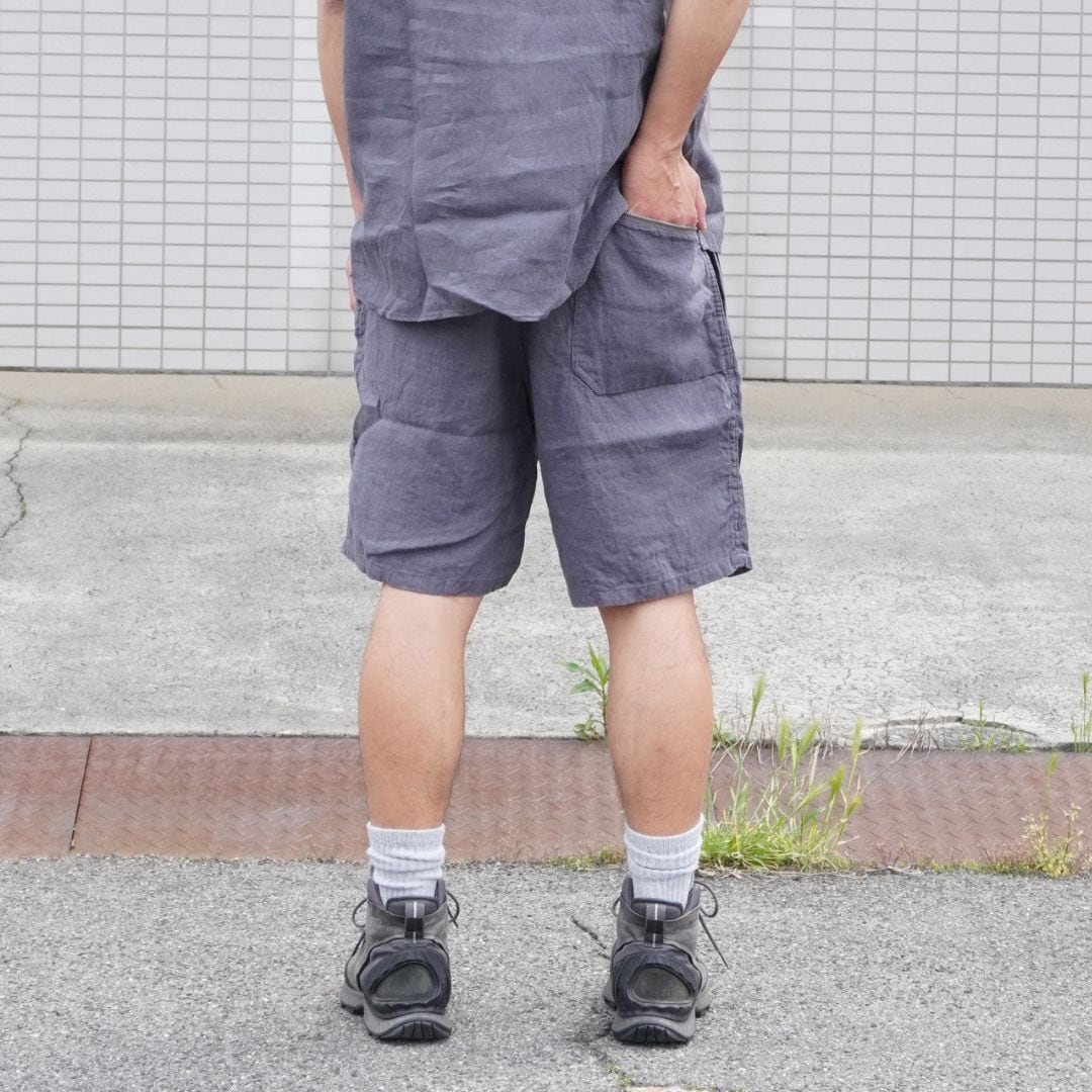 パンツ 26SS nonnative EASY SHORTS LINEN CANVAS DWELLER EASY SHORTS LINEN CANVAS | nonnative | A(e)_STORE