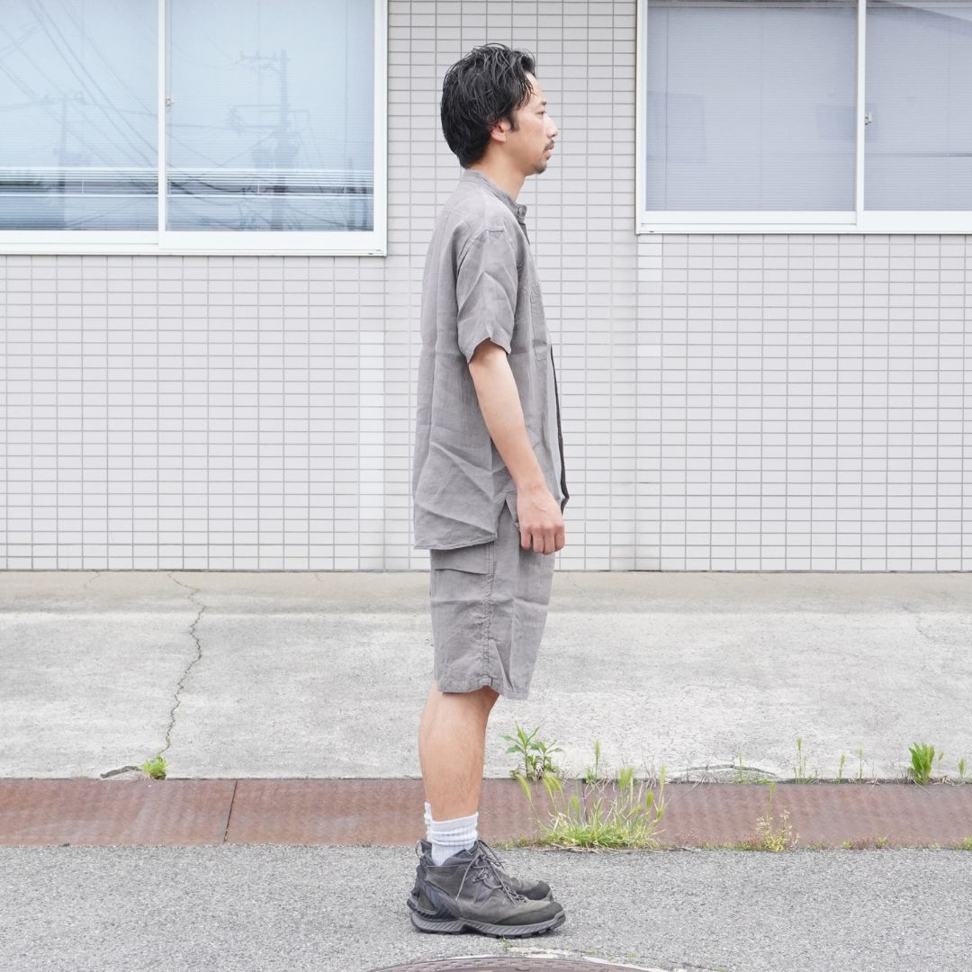 DWELLER EASY SHORTS LINEN CANVAS | nonnative | A(e)_STORE