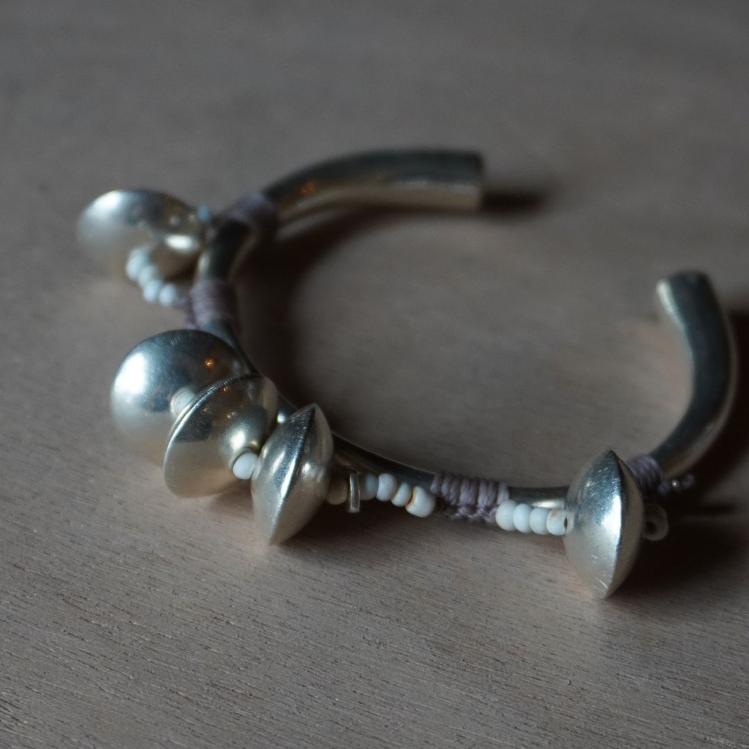 SILVER BANGLE #3